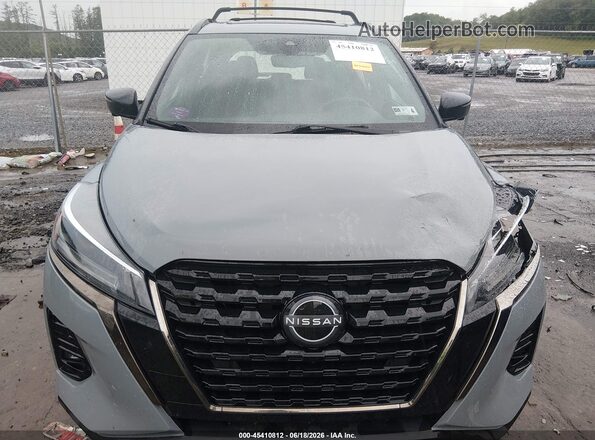 3N1CP5DVXNL486227 2022 NISSAN KICKS Gray Widok zestawu wskaźników