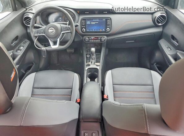 3N1CP5DVXPL478731 2023 NISSAN KICKS Gray Առջևի վահանակի տեսք