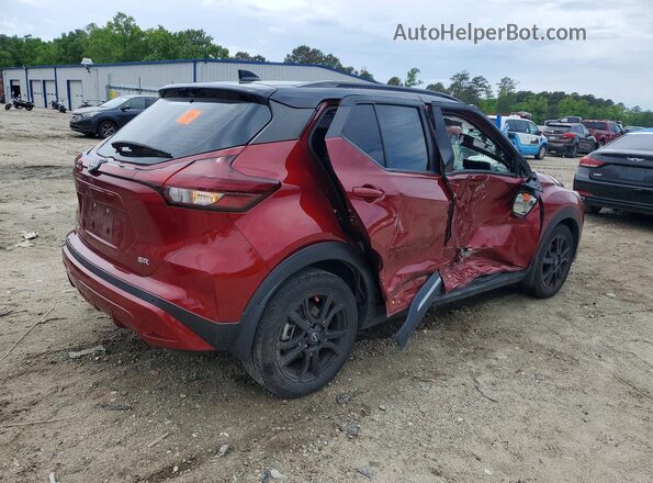 3N1CP5DVXRL471328 2024 NISSAN KICKS Red Задня права чверть