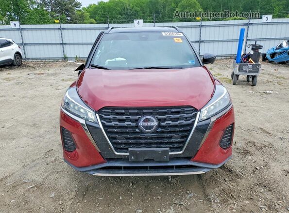 3N1CP5DVXRL471328 2024 NISSAN KICKS Red Вид спереду