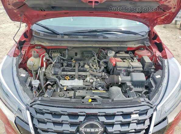 3N1CP5DVXRL471328 2024 NISSAN KICKS Red Вид підкапотного простору