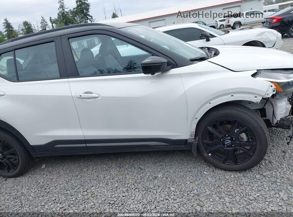 3N1CP5DVXRL571901 2024 NISSAN KICKS White Widok wnętrza 360 stopni