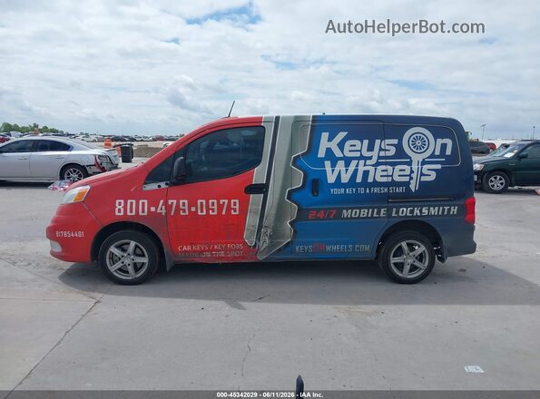 3N6CM0KN0MK698499 2021 NISSAN NV200  CARGO Red 360 interior view