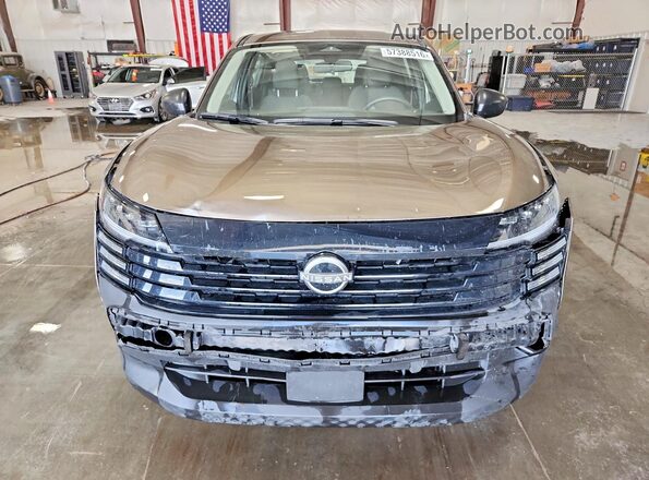 3N8AP6BA0SL318705 2025 NISSAN KICKS Tan Դիմացի տեսք