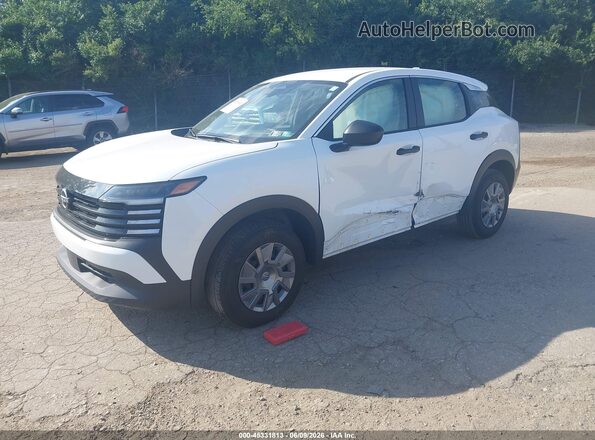 3N8AP6BA0SL384803 2025 NISSAN KICKS White Vista tres cuartos delantera izquierda