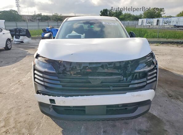 3N8AP6BA6SL322662 2025 NISSAN KICKS White Widok z przodu