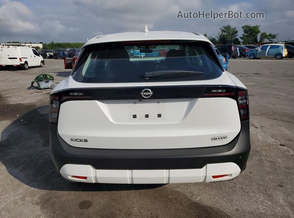 3N8AP6BA6SL322662 2025 NISSAN KICKS White Widok z tyłu