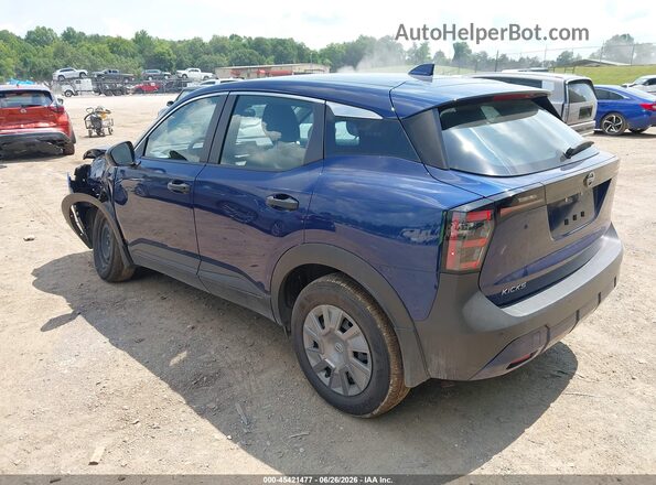 3N8AP6BA7SL375158 2025 NISSAN KICKS Blue Rear left