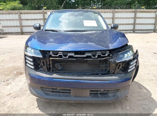 3N8AP6BA7SL375158 2025 NISSAN KICKS Blue Front view