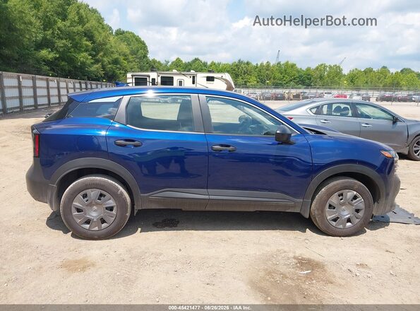 3N8AP6BA7SL375158 2025 NISSAN KICKS Blue Rear interior view
