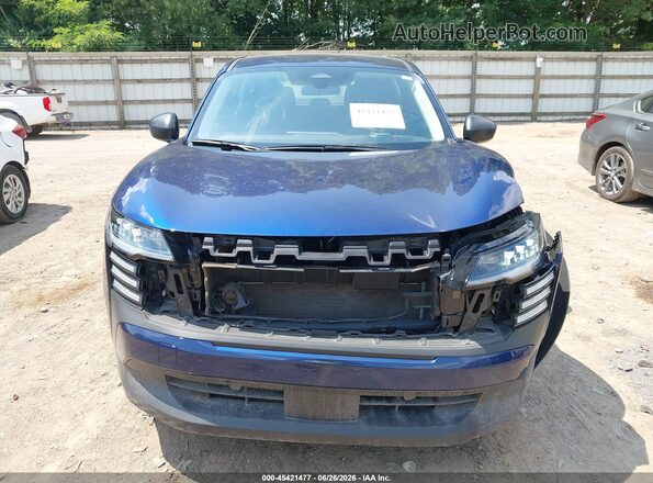 3N8AP6BA7SL375158 2025 NISSAN KICKS Blue Instrument cluster view