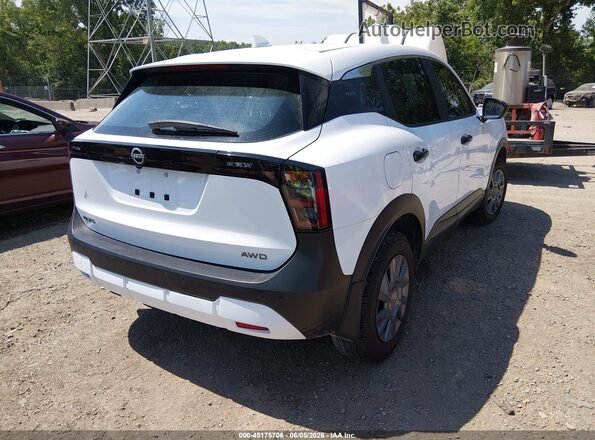 3N8AP6BB0SL307325 2025 NISSAN KICKS White უკანა მარჯვენა