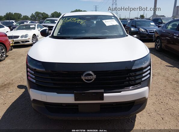 3N8AP6BB0SL307325 2025 NISSAN KICKS White ხელსაწყოთა პანელის ხედი