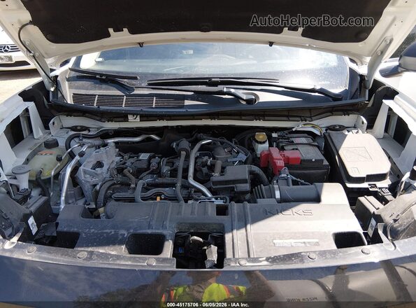 3N8AP6BB0SL307325 2025 NISSAN KICKS White უკანა ხედი
