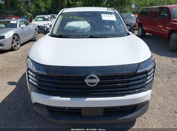 3N8AP6BB0SL379190 2025 NISSAN KICKS White Widok zestawu wskaźników
