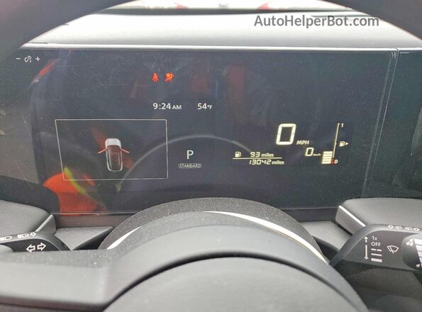 3N8AP6BB7SL326180 2025 NISSAN KICKS Угольный Вид щитка приборов