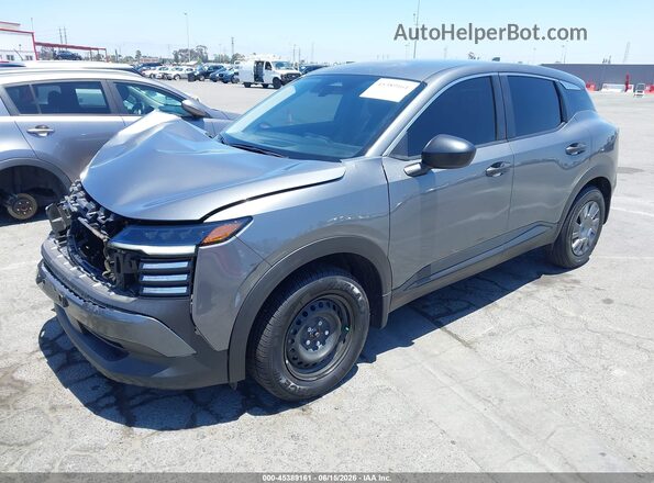 3N8AP6BBXSL382176 2025 NISSAN KICKS Серый Передняя левая четверть