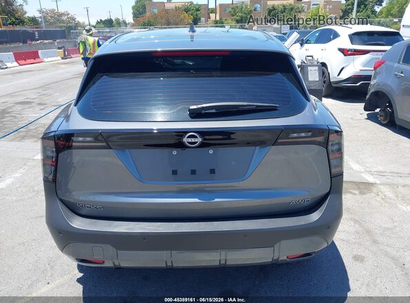 3N8AP6BBXSL382176 2025 NISSAN KICKS Серый 