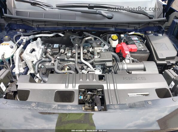 3N8AP6BE2TL333842 2026 NISSAN KICKS Dark Blue Widok z tyłu