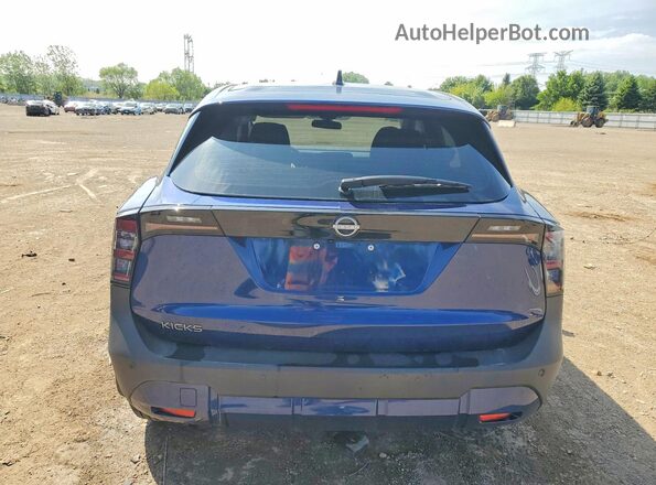 3N8AP6BE3TL355459 2026 NISSAN KICKS Blue Rear view