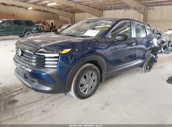 3N8AP6BE7TL373088 2026 NISSAN KICKS Синий Передняя левая четверть