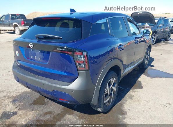 3N8AP6CA0SL337737 2025 NISSAN KICKS Blue Задня права чверть
