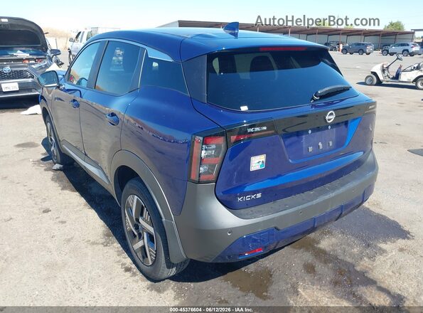 3N8AP6CA0SL337737 2025 NISSAN KICKS Blue Задня ліва чверть