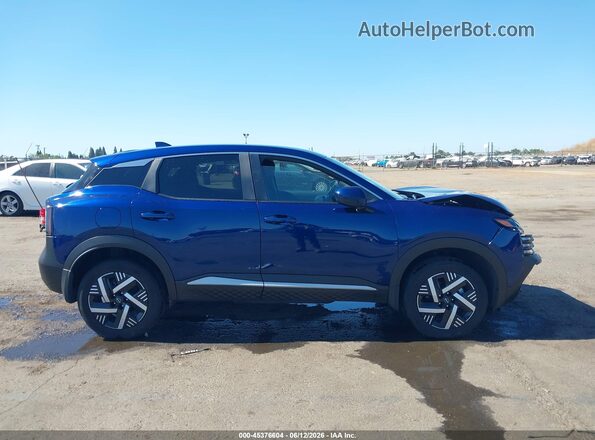 3N8AP6CA0SL337737 2025 NISSAN KICKS Blue Вид задньої частини салону
