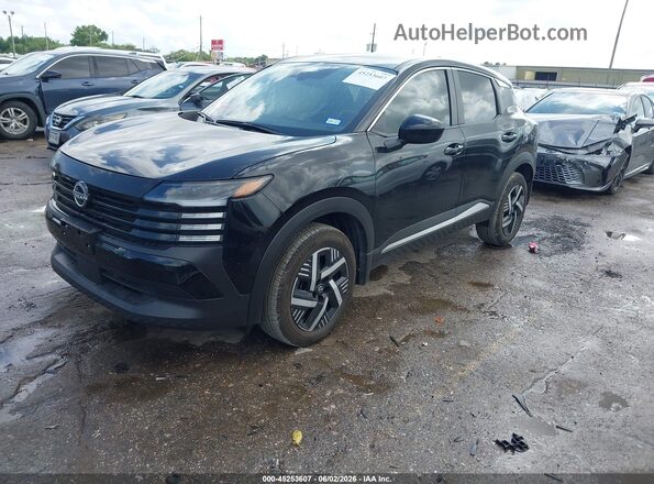 3N8AP6CA0SL418589 2025 NISSAN KICKS Черный Передняя левая четверть