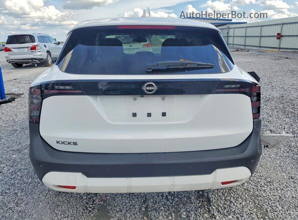 3N8AP6CA1SL335589 2025 NISSAN KICKS White Vista trasera