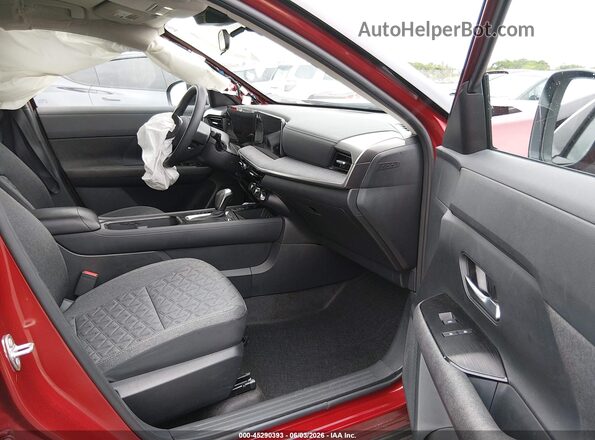 3N8AP6CA1SL426460 2025 NISSAN KICKS Красный Вид салона спереди