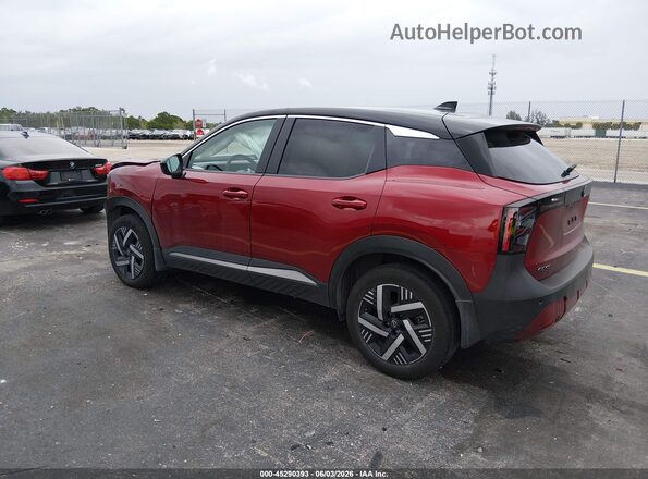 3N8AP6CA1SL426460 2025 NISSAN KICKS Красный Задняя левая четверть