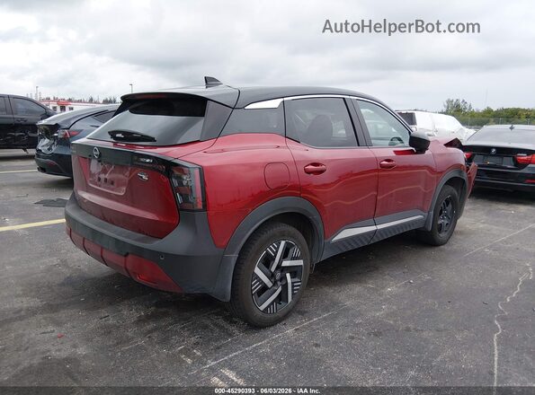 3N8AP6CA1SL426460 2025 NISSAN KICKS Красный Задняя правая четверть
