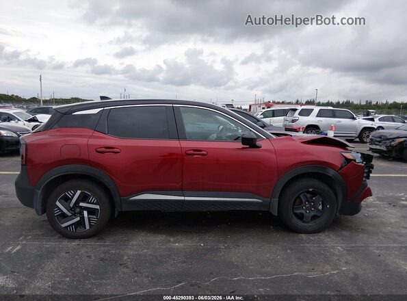 3N8AP6CA1SL426460 2025 NISSAN KICKS Красный Вид задней части салона