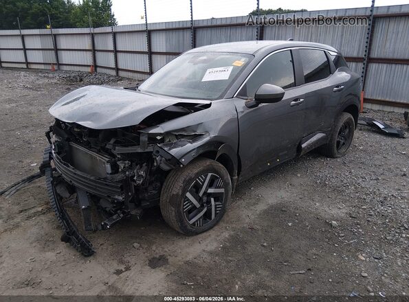 3N8AP6CA2SL356824 2025 NISSAN KICKS Gray Передня ліва чверть