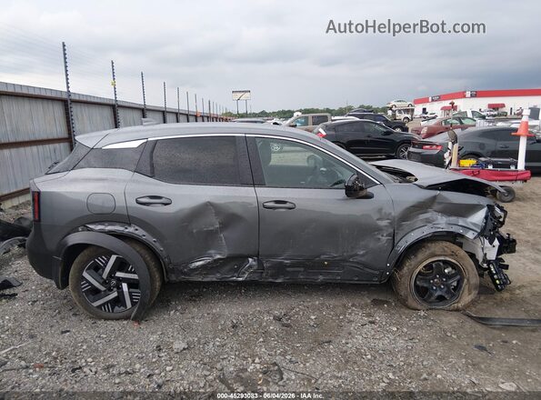 3N8AP6CA2SL356824 2025 NISSAN KICKS Gray Панорамний вид салону 360°