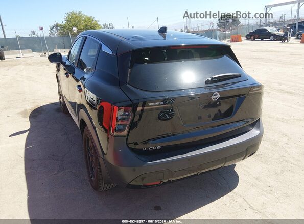 3N8AP6CA3SL355388 2025 NISSAN KICKS Black Trasero izquierdo
