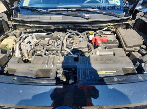3N8AP6CA3SL357416 2025 NISSAN KICKS Black Engine compartment view