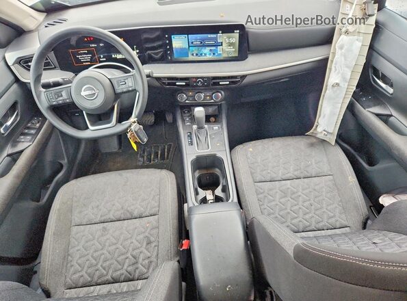3N8AP6CA3SL429196 2025 NISSAN KICKS Black Dashboard view