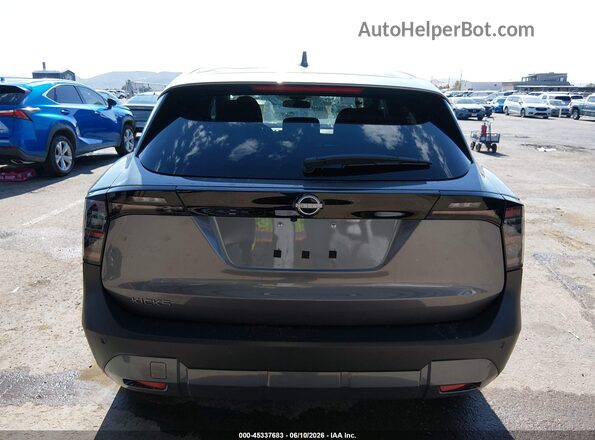 3N8AP6CA6SL351416 2025 NISSAN KICKS Gray 