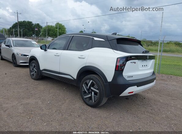 3N8AP6CA7SL384893 2025 NISSAN KICKS White უკანა მარცხენა