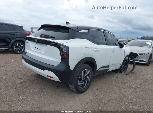 3N8AP6CA7SL384893 2025 NISSAN KICKS White უკანა მარჯვენა