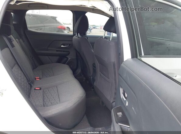 3N8AP6CA7SL384893 2025 NISSAN KICKS White VIN კოდის სტიკერის ხედი