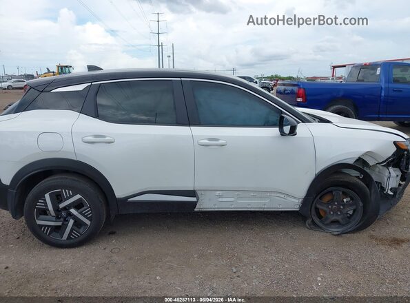 3N8AP6CA7SL384893 2025 NISSAN KICKS White სალონის 360-გრადუსიანი ხედი