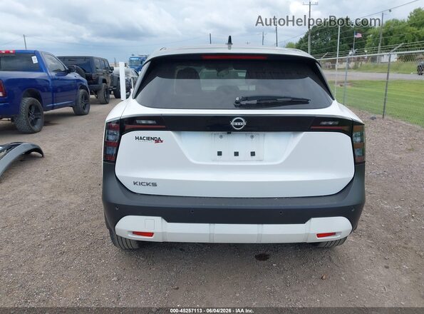 3N8AP6CA7SL384893 2025 NISSAN KICKS White 