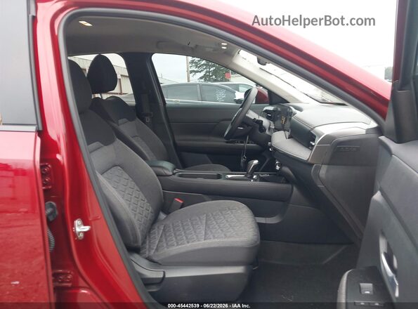 3N8AP6CA7SL393352 2025 NISSAN KICKS Red Vista interior delantera