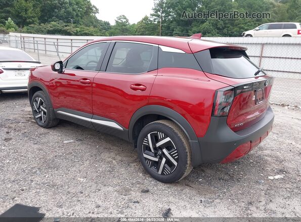 3N8AP6CA7SL393352 2025 NISSAN KICKS Red Trasero izquierdo