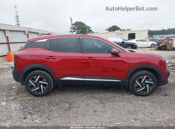 3N8AP6CA7SL393352 2025 NISSAN KICKS Red Vista interior trasera