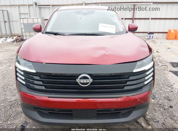 3N8AP6CA7SL393352 2025 NISSAN KICKS Red Vista del cuadro de instrumentos