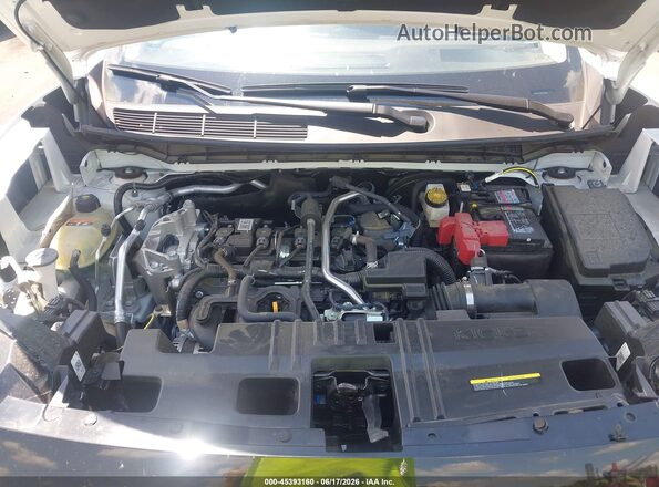 3N8AP6CA8SL394901 2025 NISSAN KICKS White Widok z tyłu